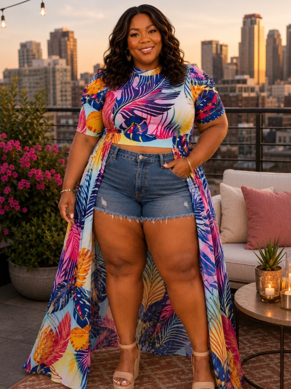 Tropical Breeze Maxi Top